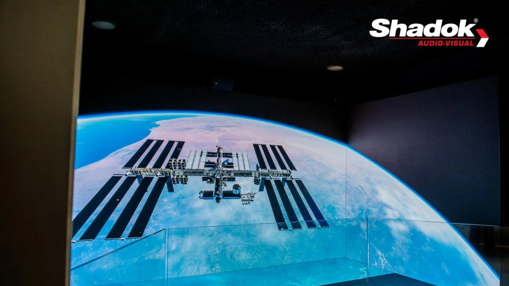 Jaskinia 3D LED – Planetarium Śląskie — realizacja SHADOK AV