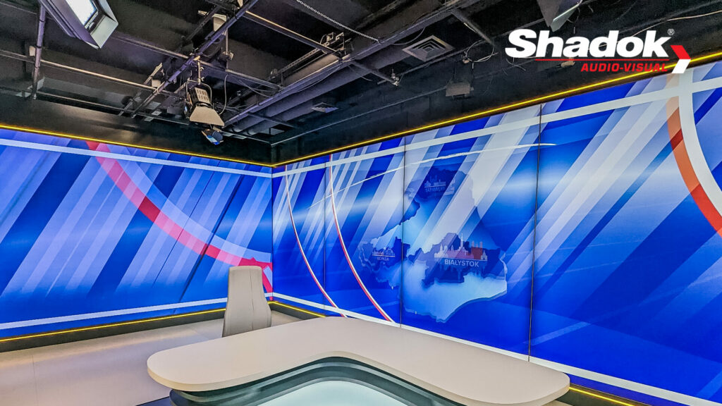 Nowe studio – TVP3 Białystok — realizacja SHADOK AV