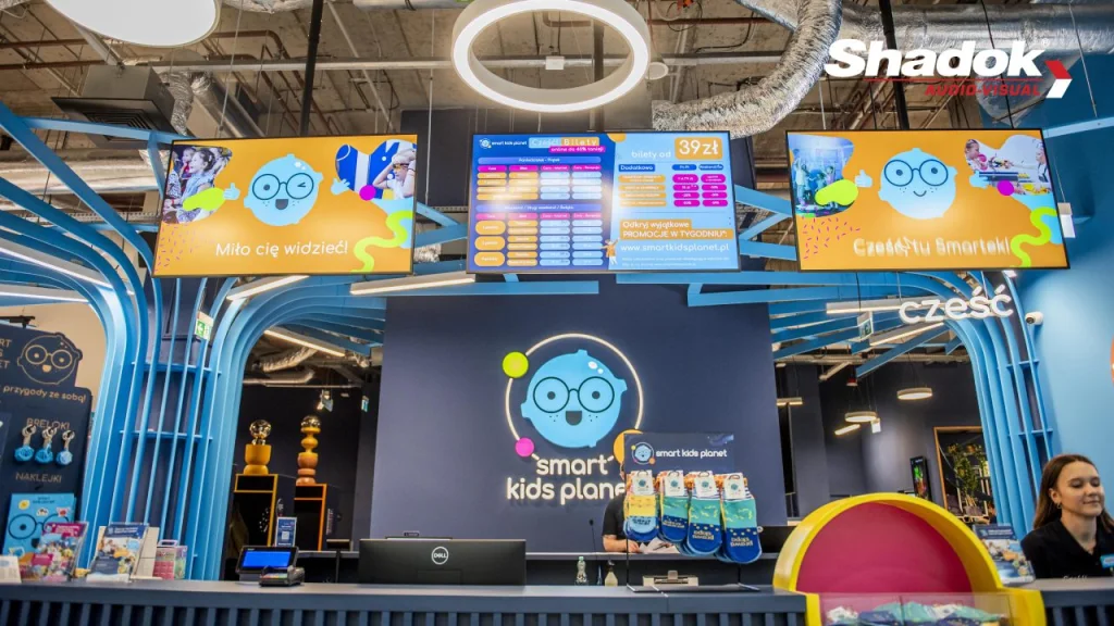 Smart Kids Planet – Kraków — realizacja SHADOK AV